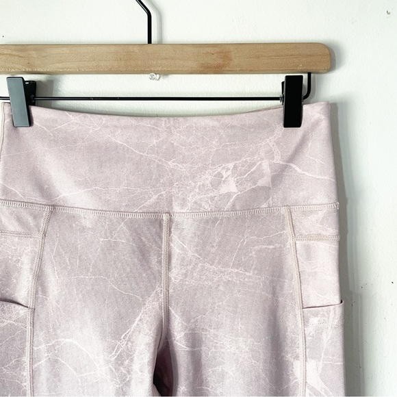 Zyia Pink Digital Granite Pocket Light n Tight Hi-Rise 7/8 24" women’s Size 6-8 - Picture 4 of 9